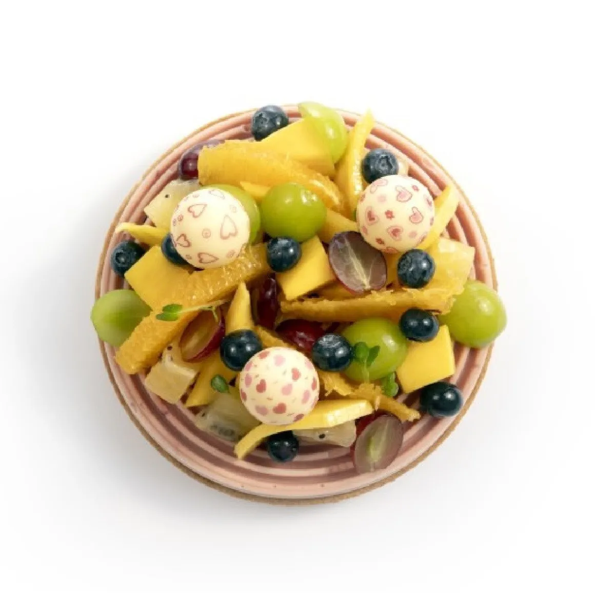 Dobla Chocoladedecoratie Liefdesbol Assortiment (252 stuks)