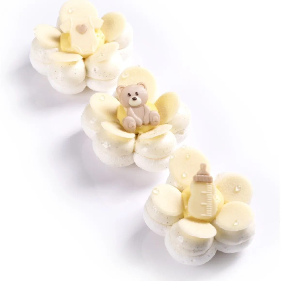 Dobla Chocoladedecoratie Newborn Baby Assortiment (90stuks)