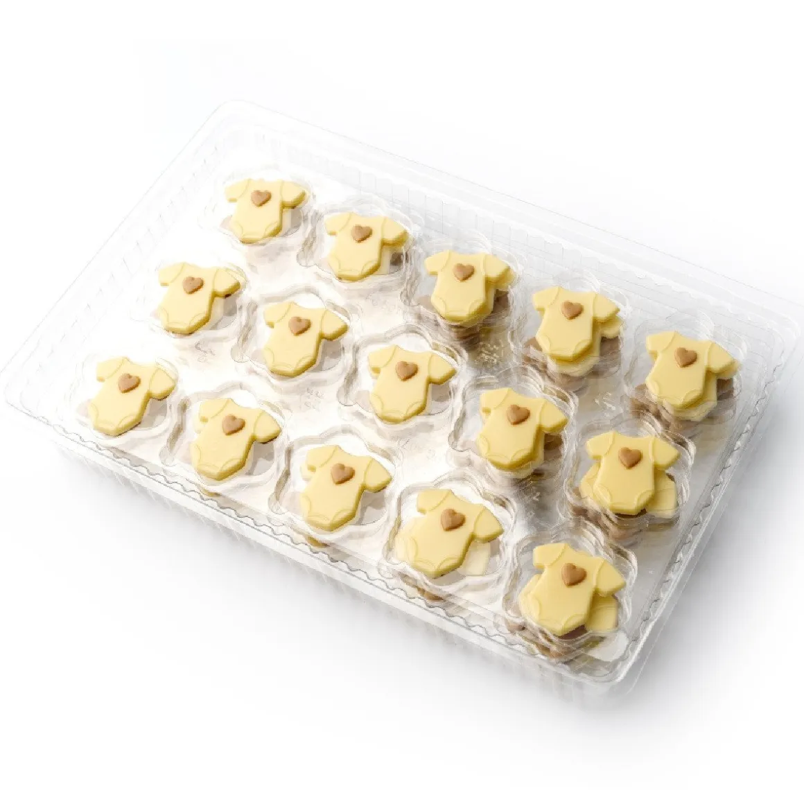 Dobla Chocoladedecoratie Newborn Baby Assortiment (90stuks)