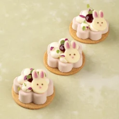 Dobla Chocoladedecoratie Paashaas Wit (90 stuks)