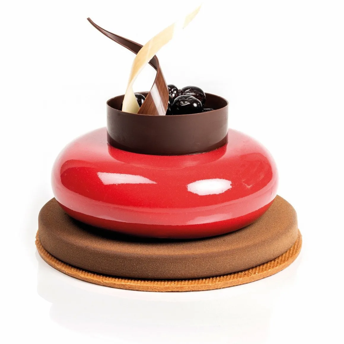 Dobla Chocoladedecoratie Twist Wit (80 stuks)
