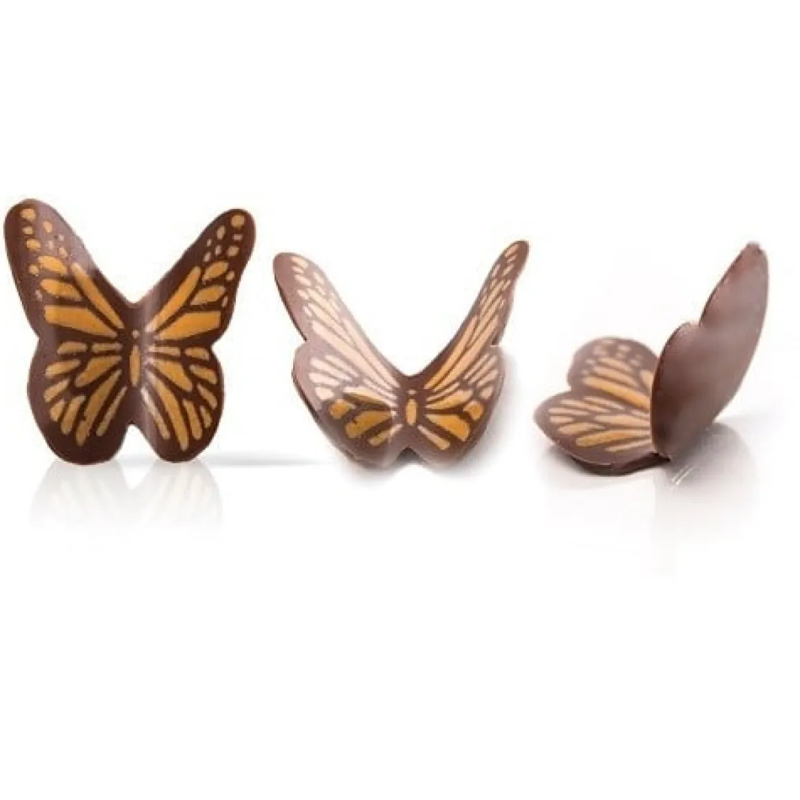Dobla Chocoladedecoratie Vlinder (120 stuks)