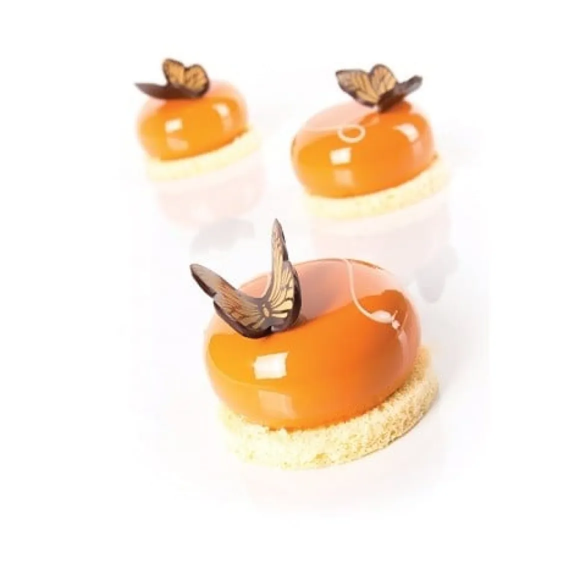Dobla Chocoladedecoratie Vlinder (120 stuks)