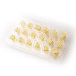 Dobla Chocoladedecoratie Waaier Assortiment Wit (216 stuks)