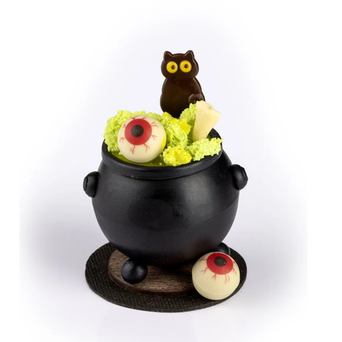 Dobla Chocoladedecoratie Zwarte Kat (90 stuks)