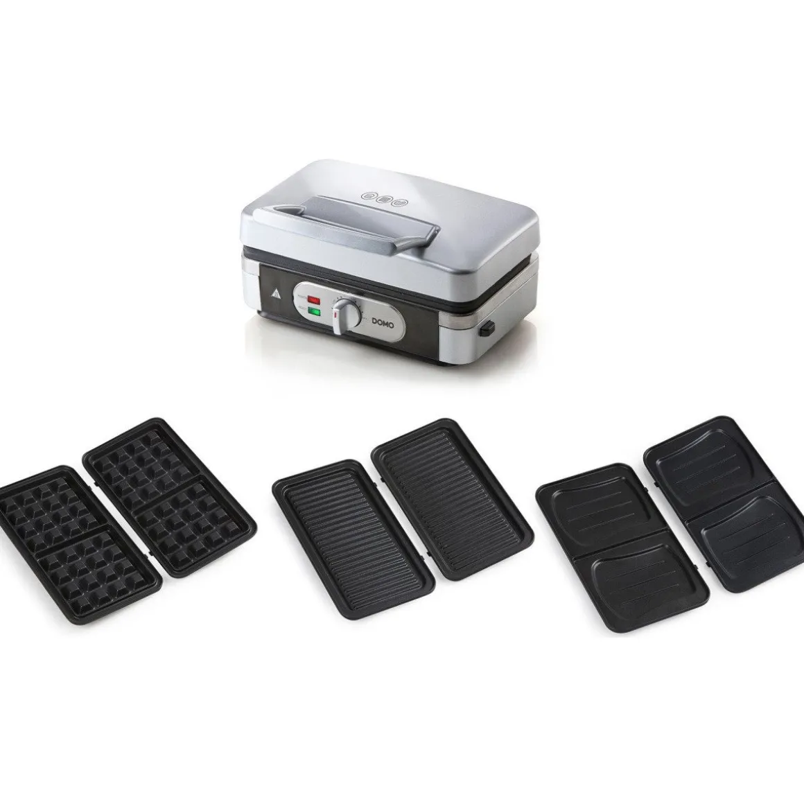 Domo Snackmaker 3-in-1 (Tosti-Grill-Wafel)
