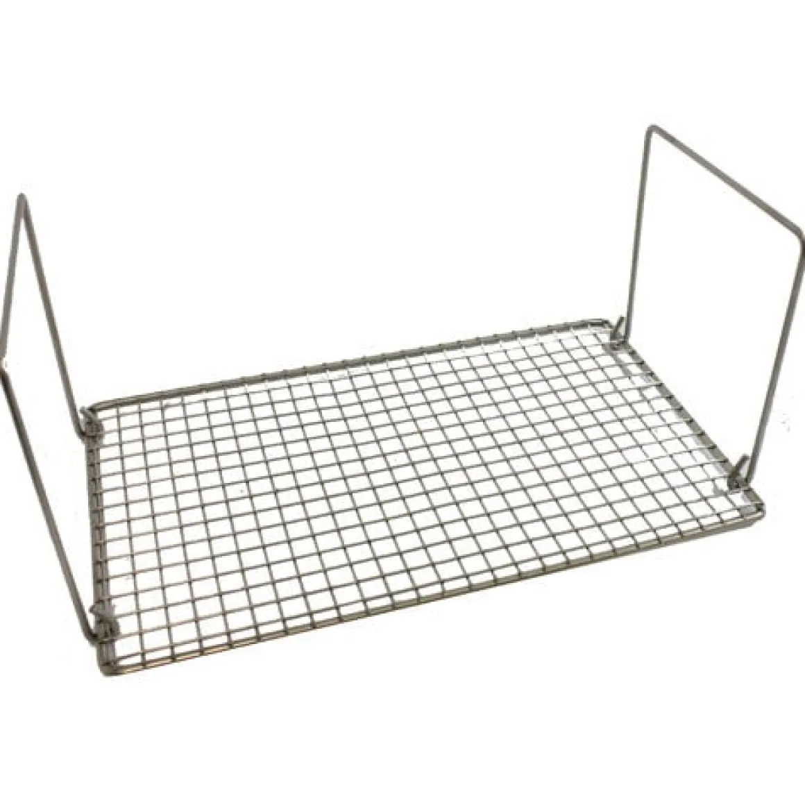 Doorhaalrekje RVS 15x25 cm. met handgrepen