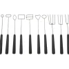 Doorhaalvorkjes set/10**