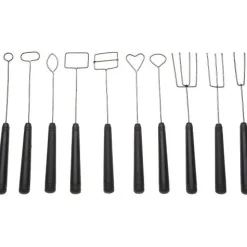 Doorhaalvorkjes set/10**