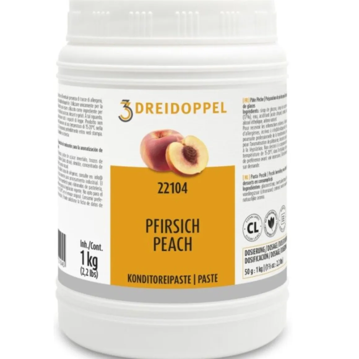 Dreidoppel Compound Perzik 1kg