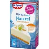 Dr. Oetker Kwarktaart Naturel (zonder bodem) Mix 195g