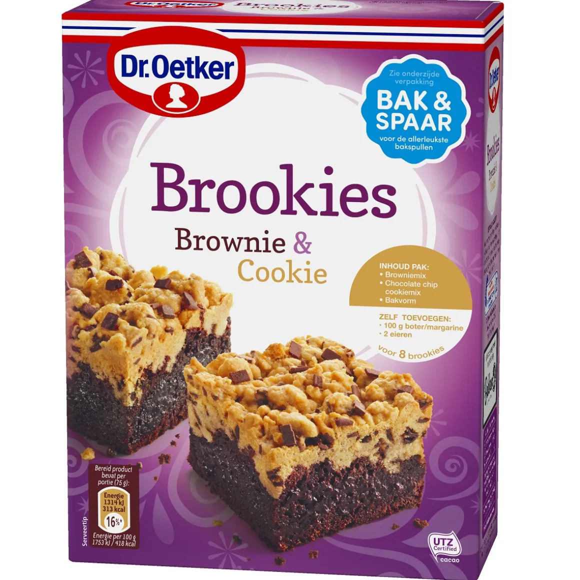 Dr. Oetker Verwen Brookies (Brownie&Cookie) Mix 420g