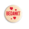 DV Chocoladedecoratie Bedankt 175st