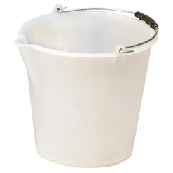 Emmer Kunststof Wit 17 liter