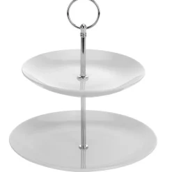 Etagere 2-Laags Porselein