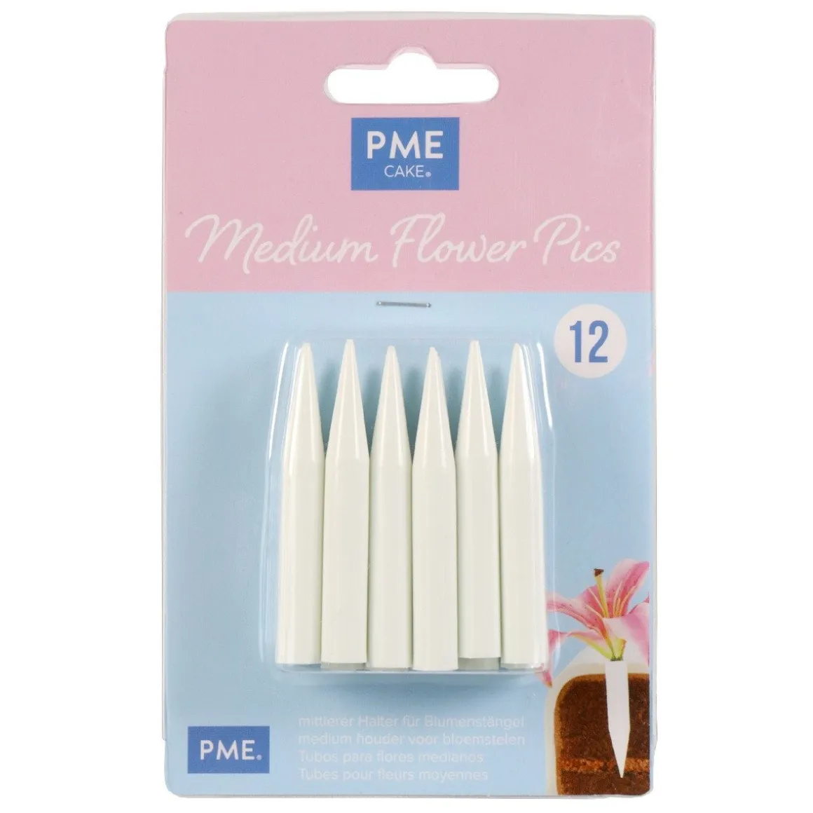 Flower Pics PME Medium 12 stuks