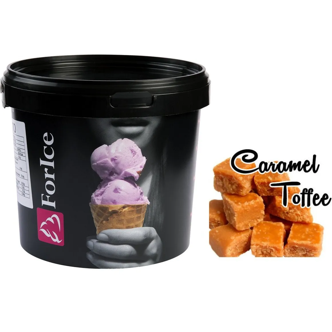 ForIce Smaakpasta Caramel Toffee 3kg