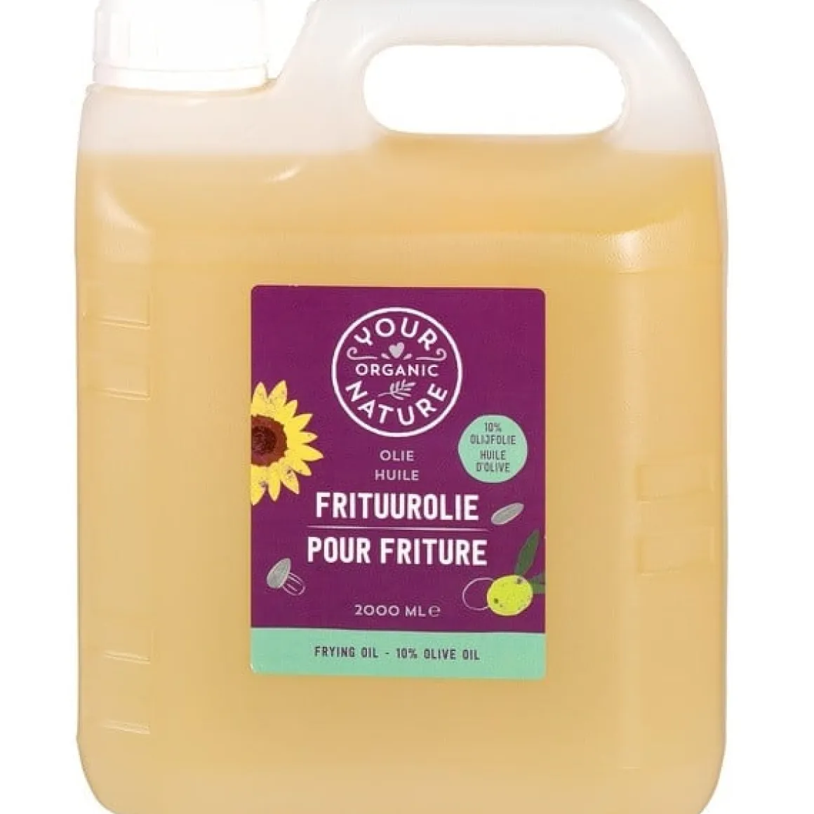Frituurolie (met 10% Olijfolie) Biologisch 2L