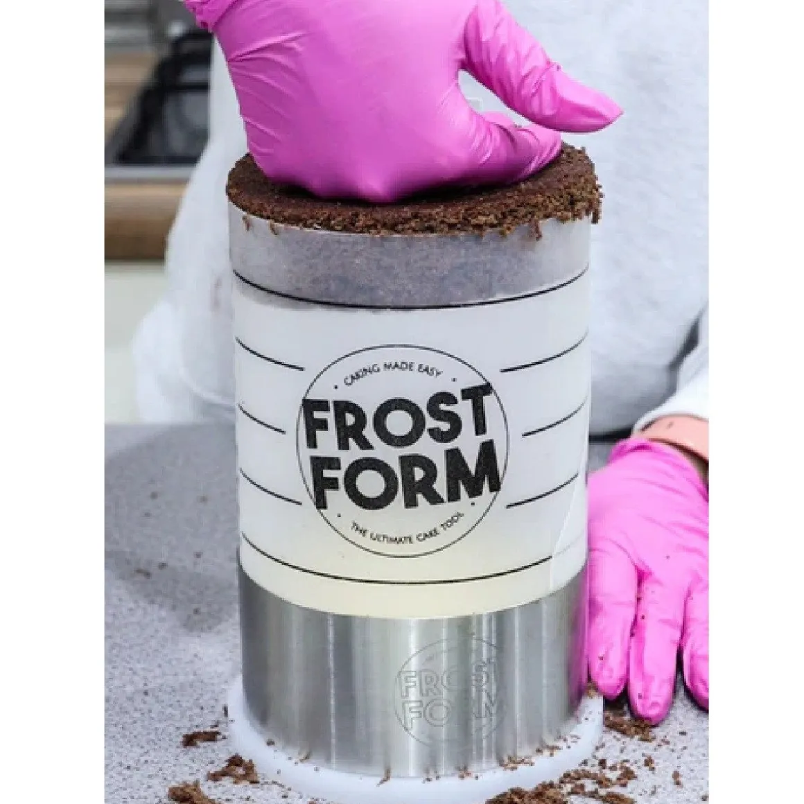 Frost Form Taart Coating Kit Rond 15cm