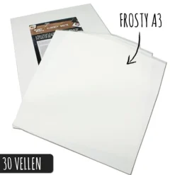 Frosty sheets A3-formaat (30 vellen)