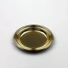 Gebaksschoteltje kunststof Rond Goud Ø86mm