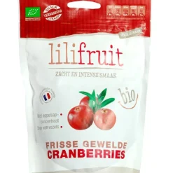 Gewelde Gedroogde Hele Cranberries Biologisch 150g