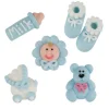 Günthart Suikerdecoratie Baby Blauw 96st.