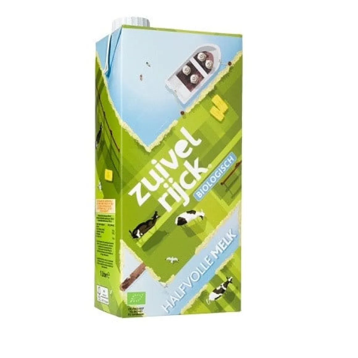Halfvolle Houdbare Melk Biologisch 1L**