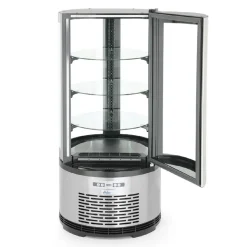 Hendi Arktic Gebaksvitrine Rond 100 Liter