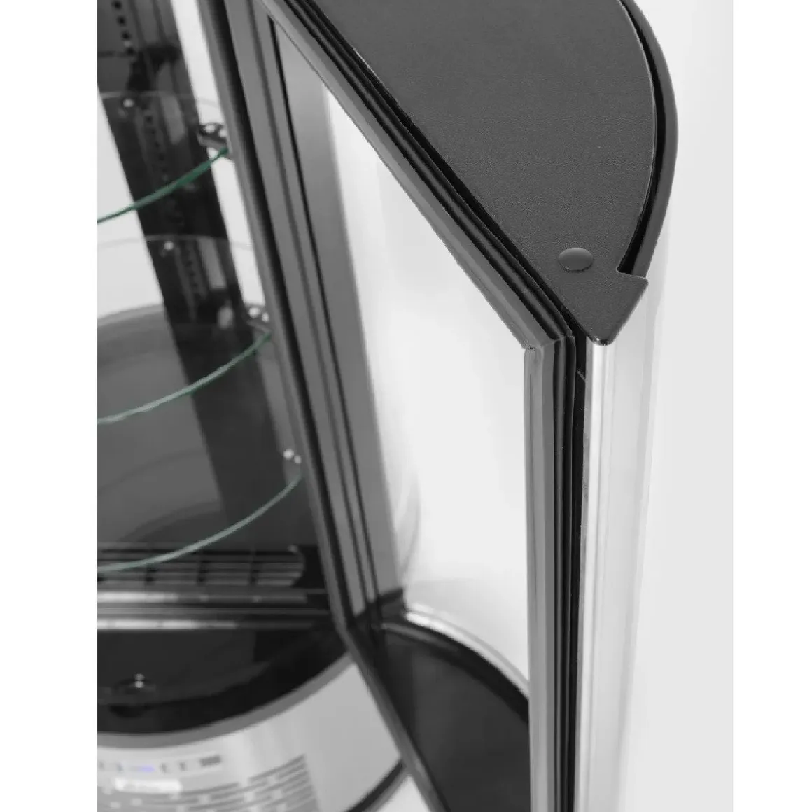 Hendi Arktic Gebaksvitrine Rond 100 Liter