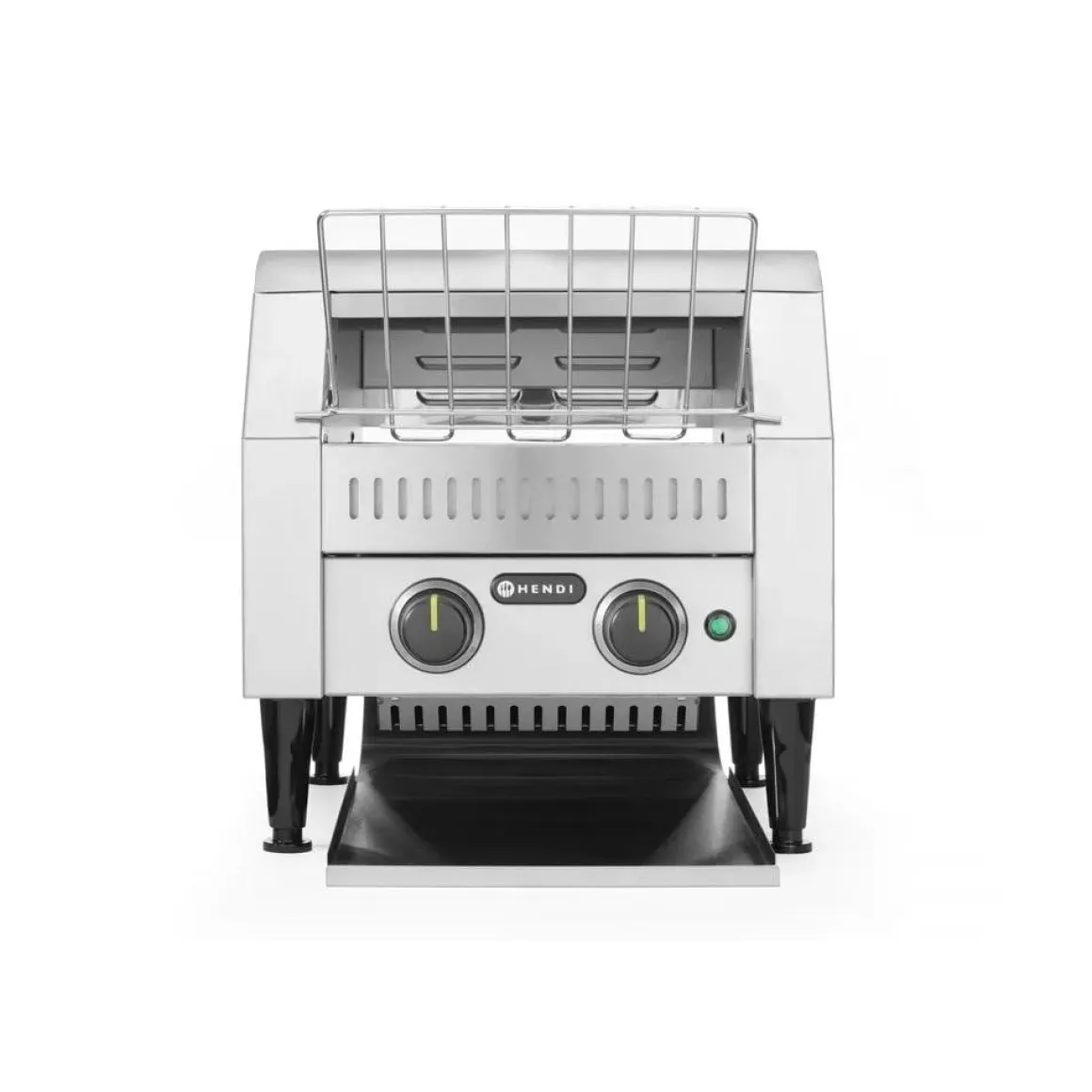 Hendi Doorloop broodrooster dubbel Zilver