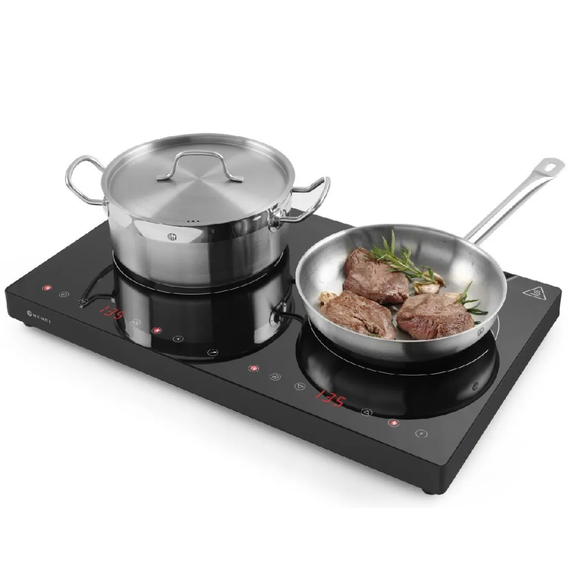 Hendi Dubbele Inductiekookplaat Kitchen Line
