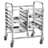 Hendi Dubbele regaalwagen - 12 x GN 1/1 810x610x(H)960mm