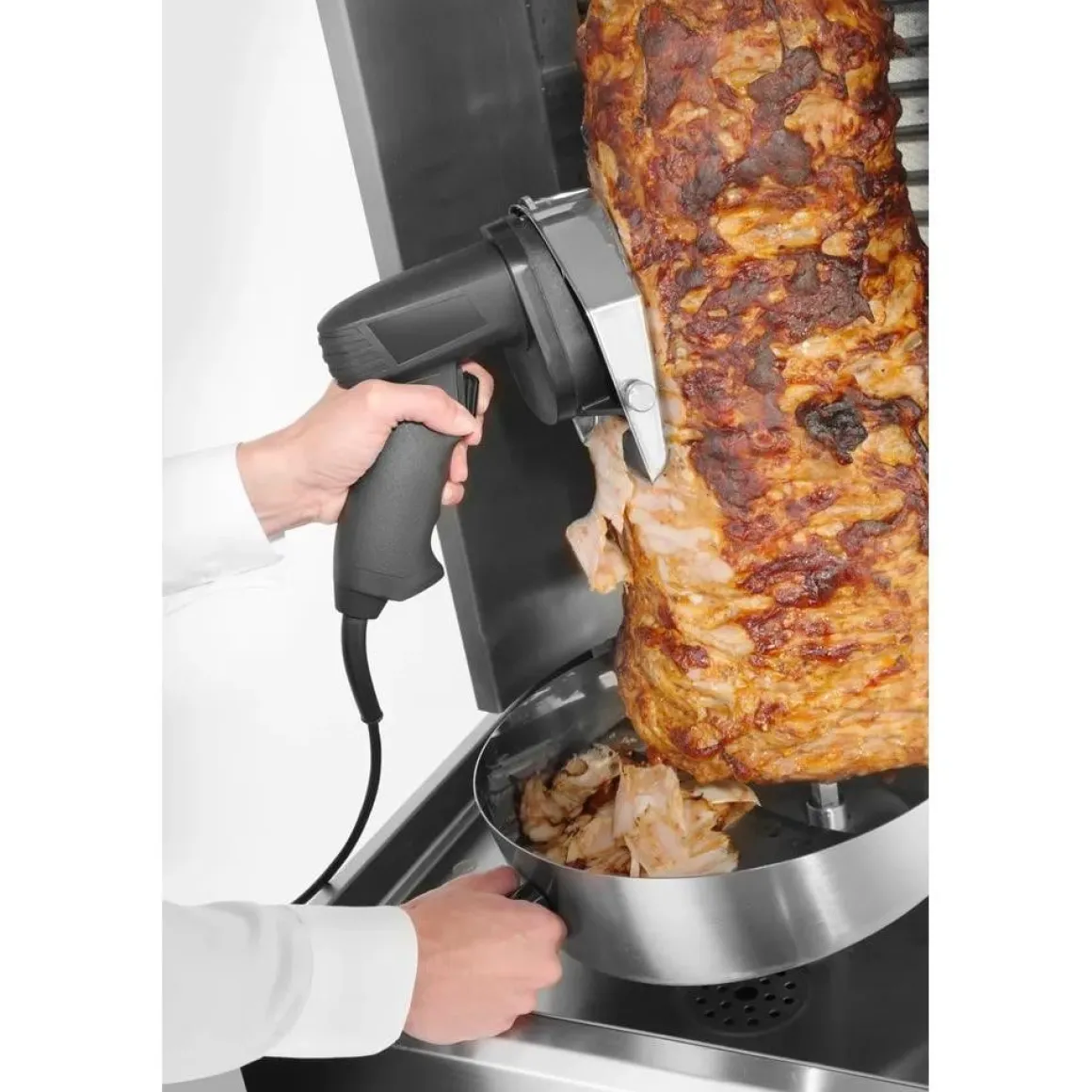 Hendi Elektrisch kebabmes ø100mm mes