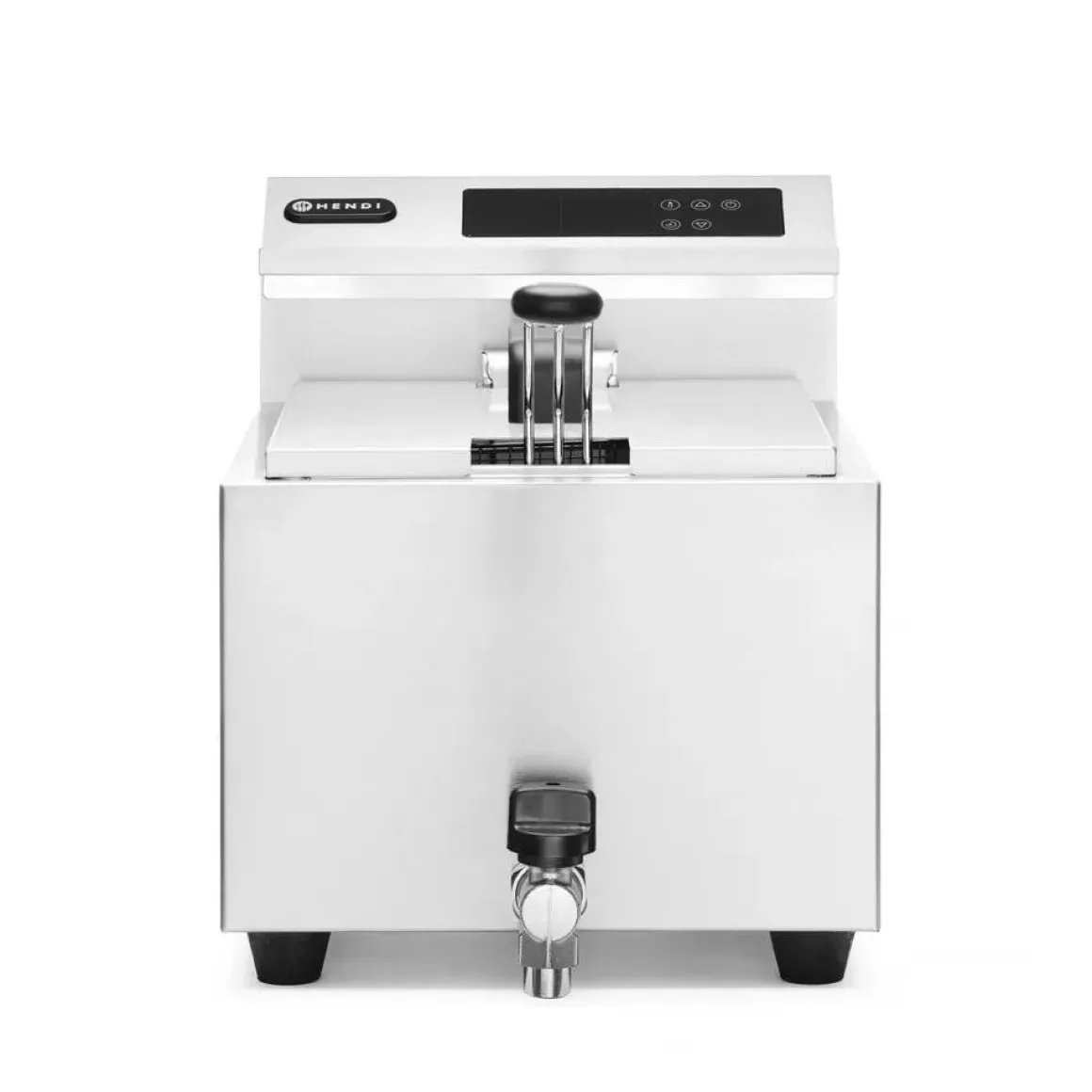Hendi Friteuse met aftapkraan digitaal - 8L