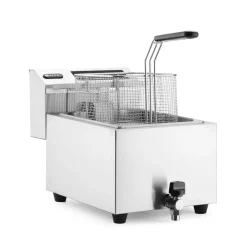 Hendi Friteuse met aftapkraan digitaal - 8L