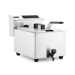 Hendi Friteuse met aftapkraan digitaal - 8L