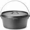 Hendi Gietijzeren Pan met Deksel Ø31cm (7,2L)