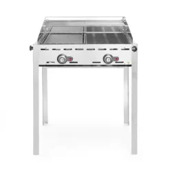 Hendi Green Fire 2 branders incl. bakplaat + GN 1/1 rooster
