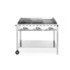 Hendi Green Fire 3 branders incl. bakplaat + 2 GN1/1 rooster