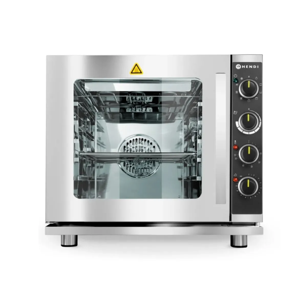 Hendi Hetelucht stoomoven met grill 4x GN 2/3