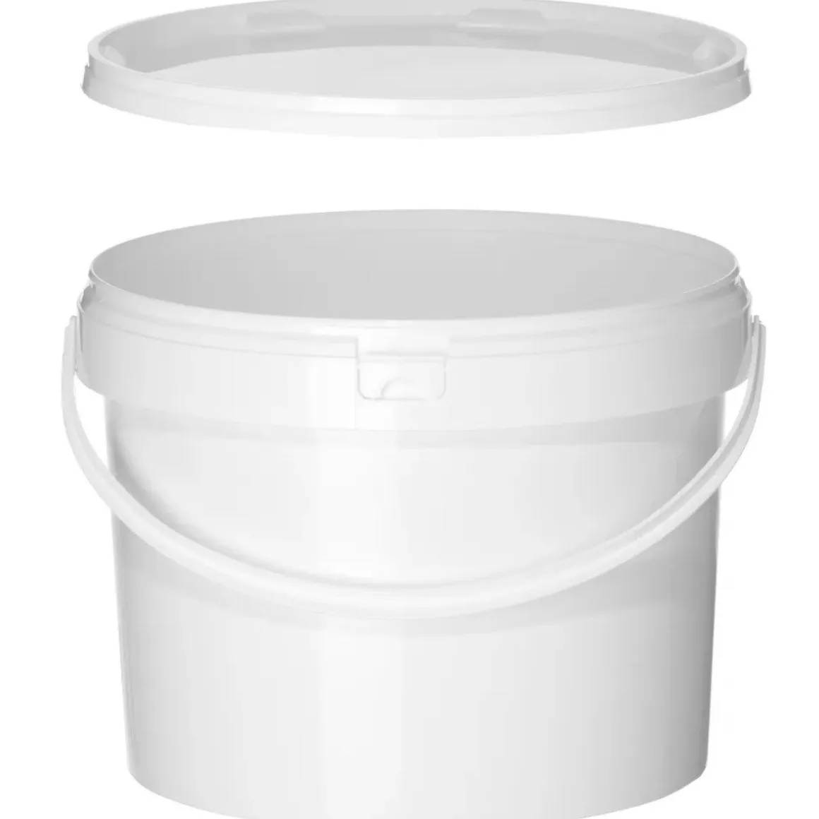 Hendi Kunststof Emmer met Deksel 11,5 Liter
