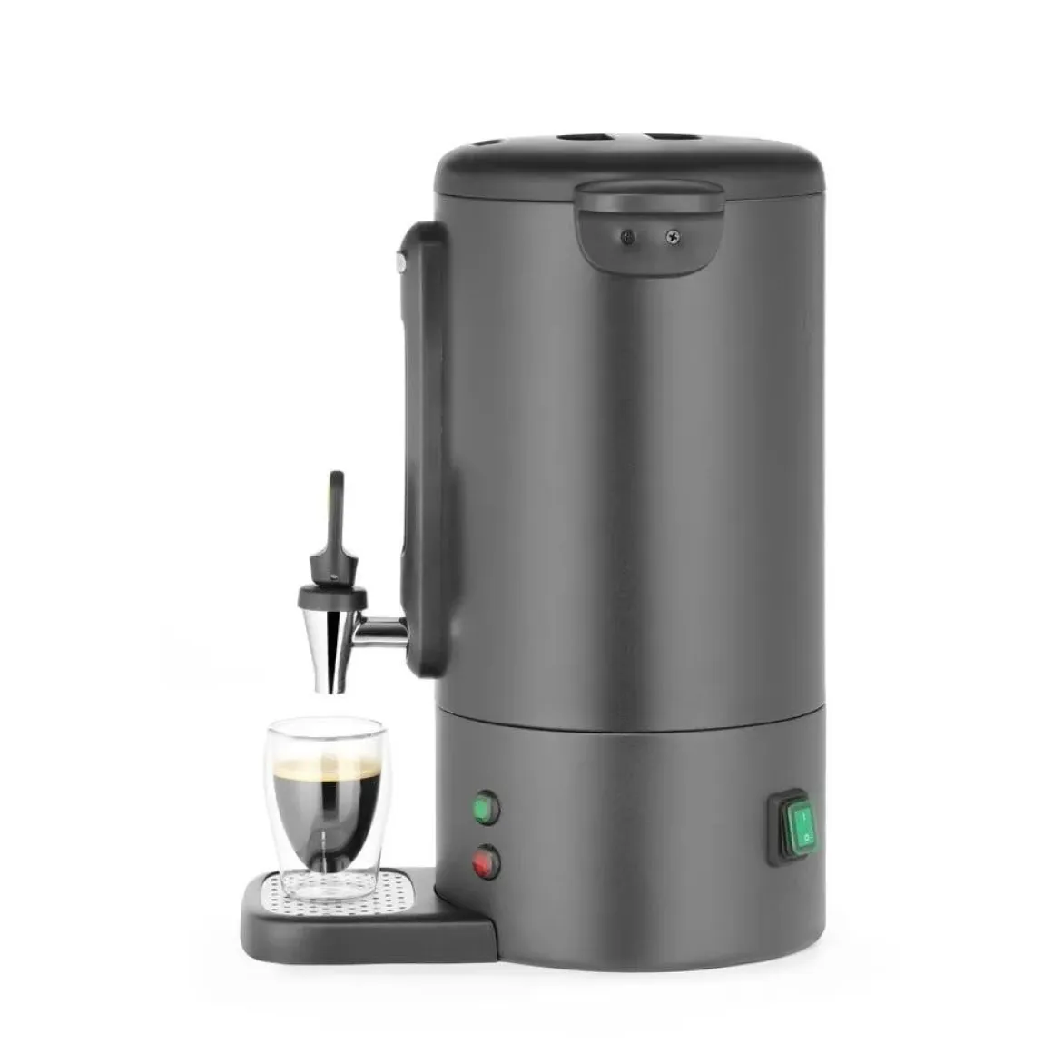 Hendi Percolator Zwart 7L - Design by Bronwasser