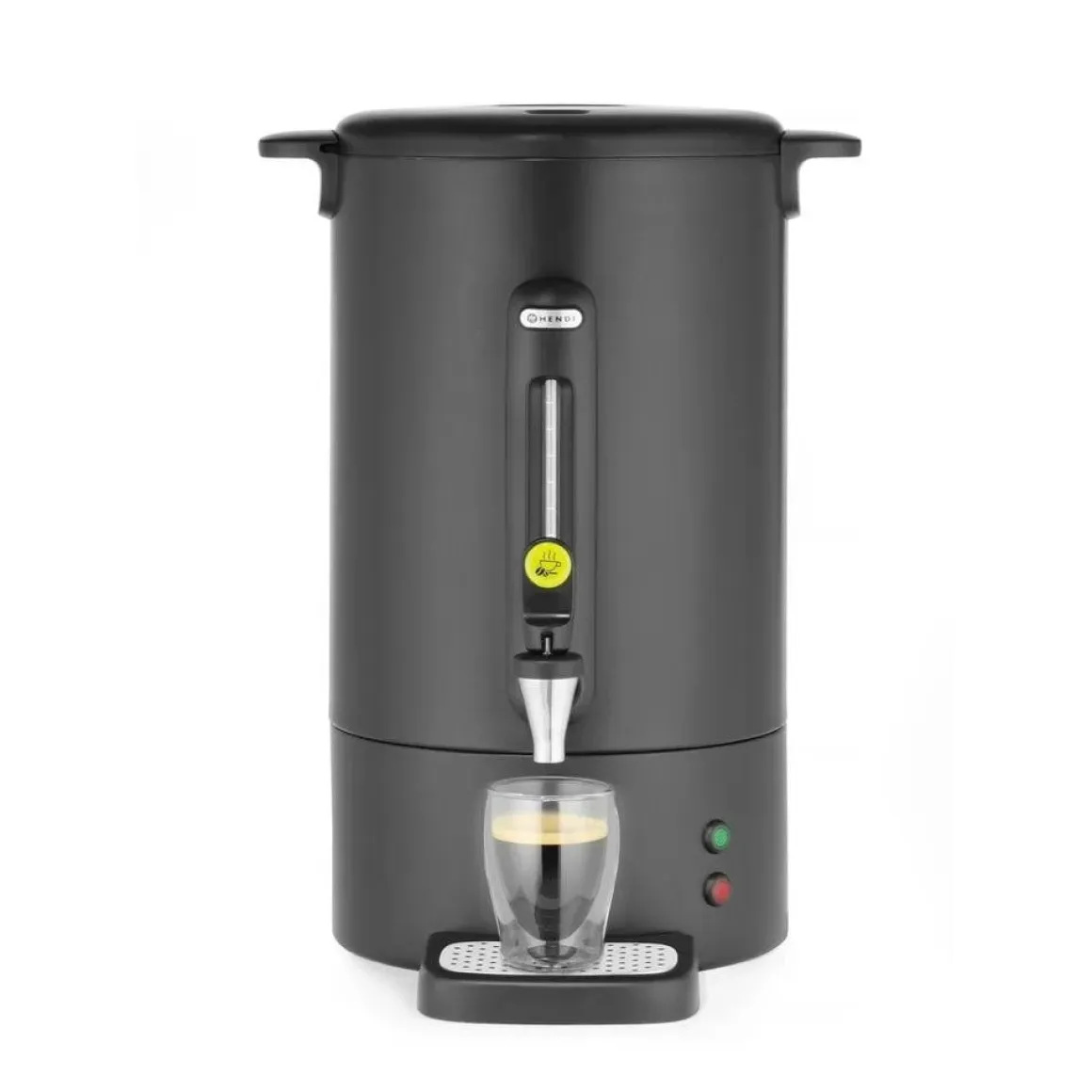 Hendi Percolator Zwart 14L - Design by Bronwasser
