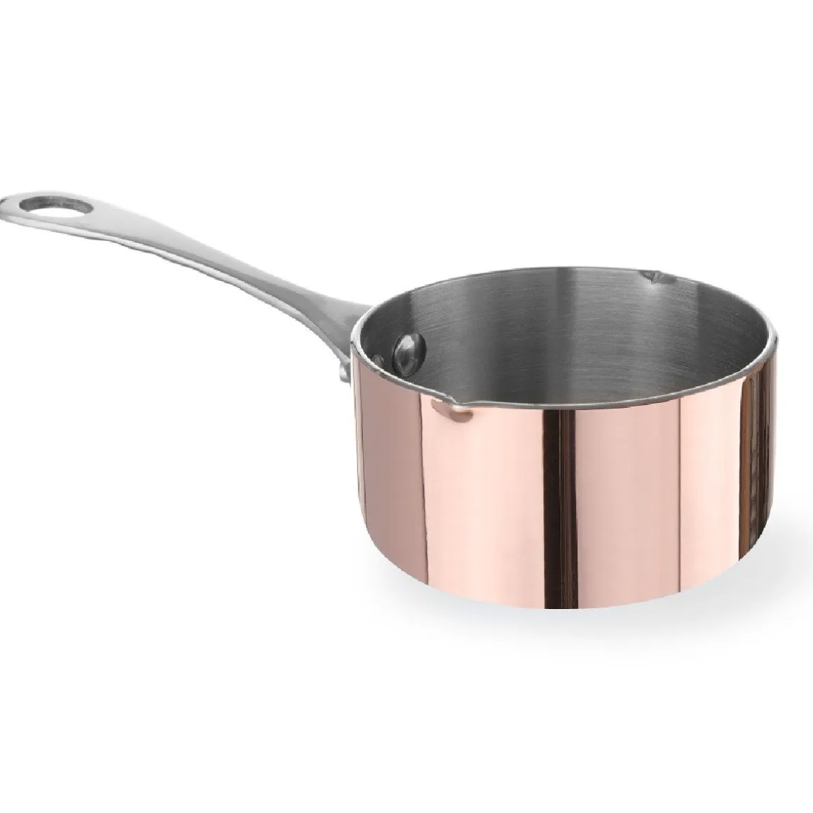 Hendi Steelpannetje Koper met Schenktuit Ø75x40mm