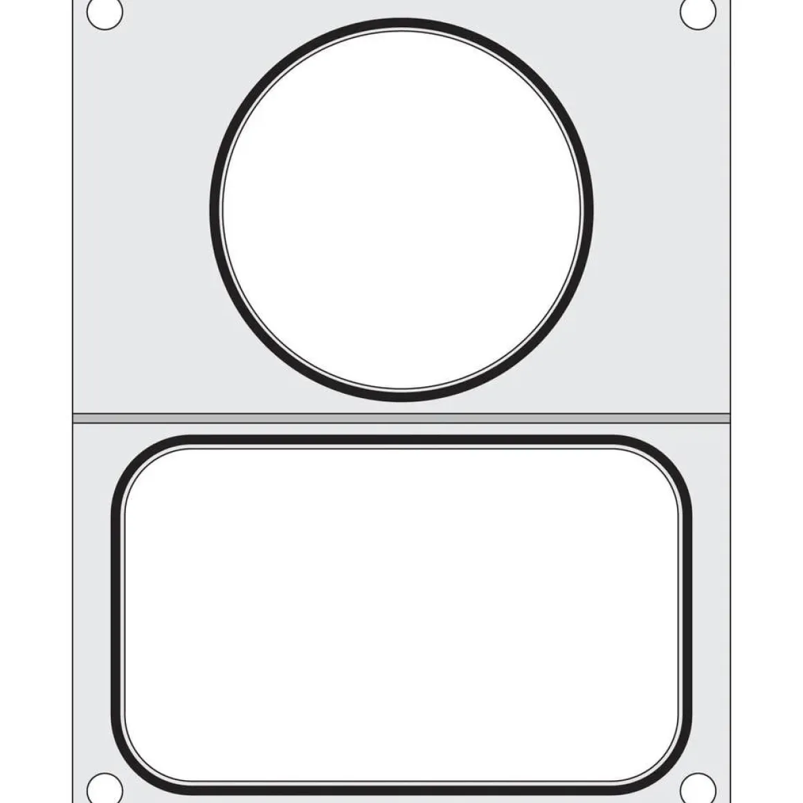 Hendi Traysealer matrix 1x ø115 mm)
