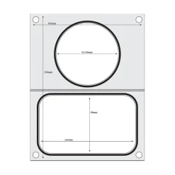 Hendi Traysealer matrix 1x ø115 mm)
