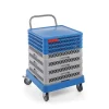 Hendi Trolley voor vaatwaskorven met handvat