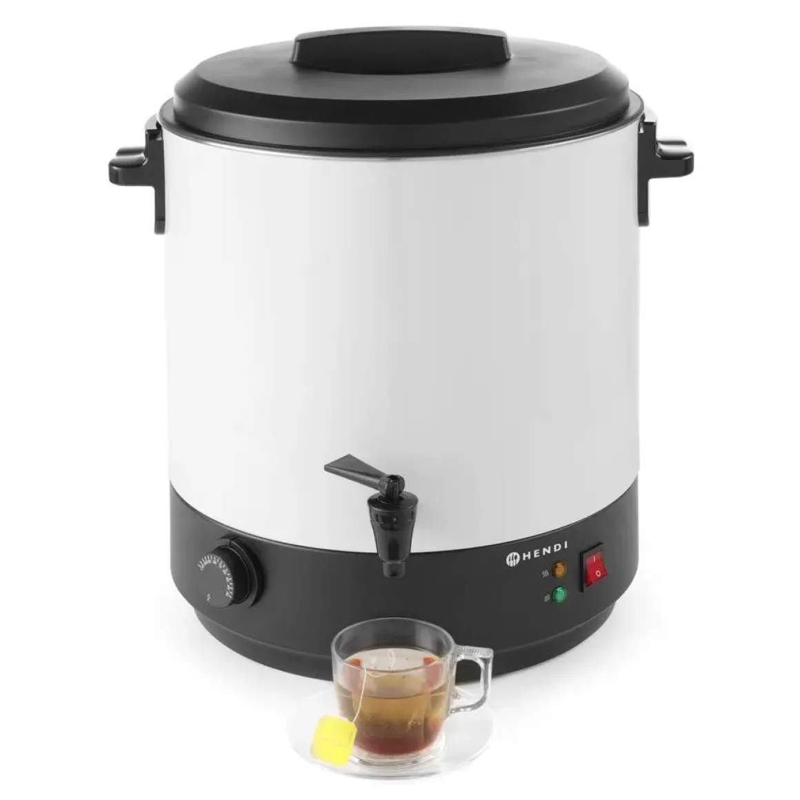 Hendi Warme dranken ketel 25L (gecoat RVS)