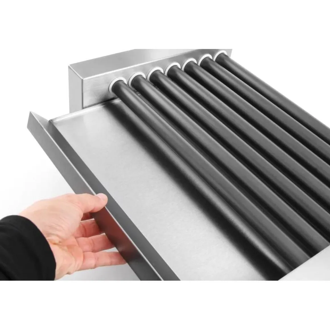 Hendi Worstenroller grill - één zone 7 rollers